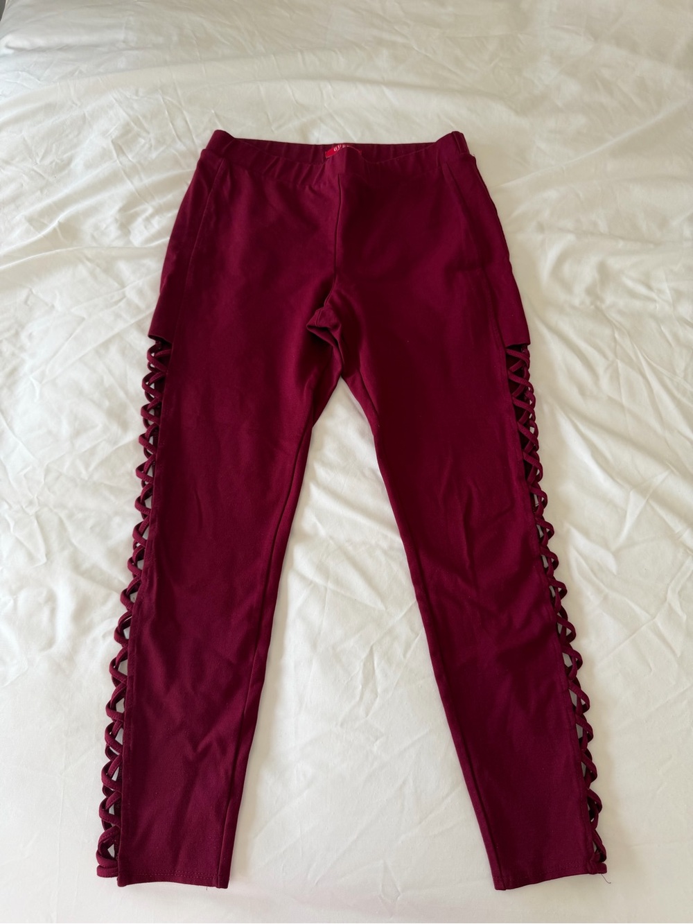 Guess Burgundy Leggings